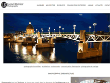 Tablet Screenshot of lionelruhier.com